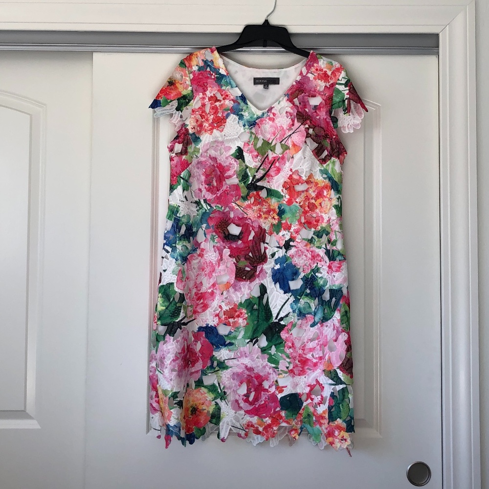 NWOT Donna Ricco Multi-Color Floral